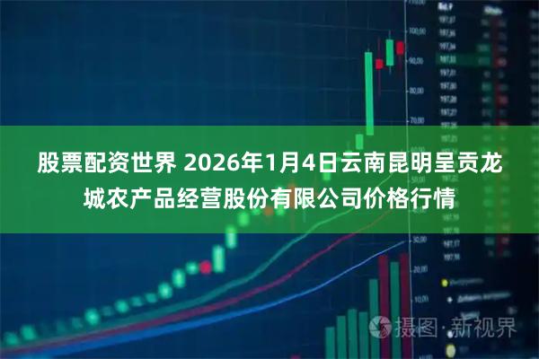 股票配资世界 2026年1月4日云南昆明呈贡龙城农产品经营股份有限公司价格行情